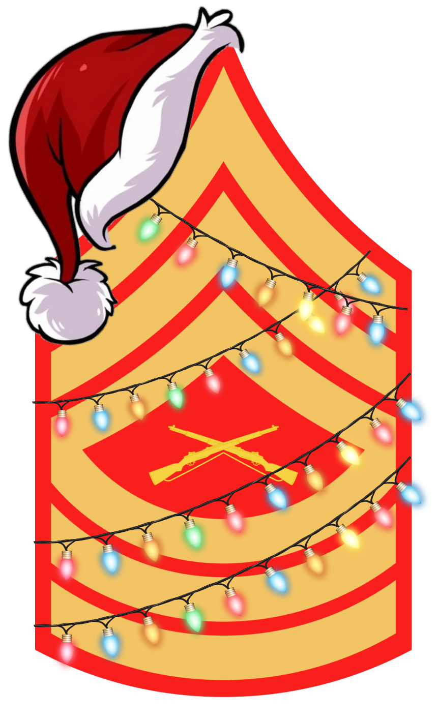Military Rank Christmas Ornament