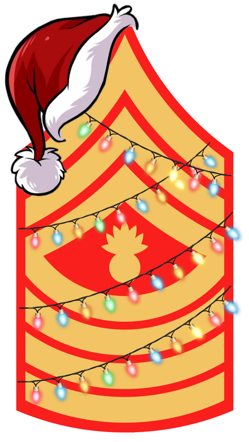 Military Rank Christmas Ornament