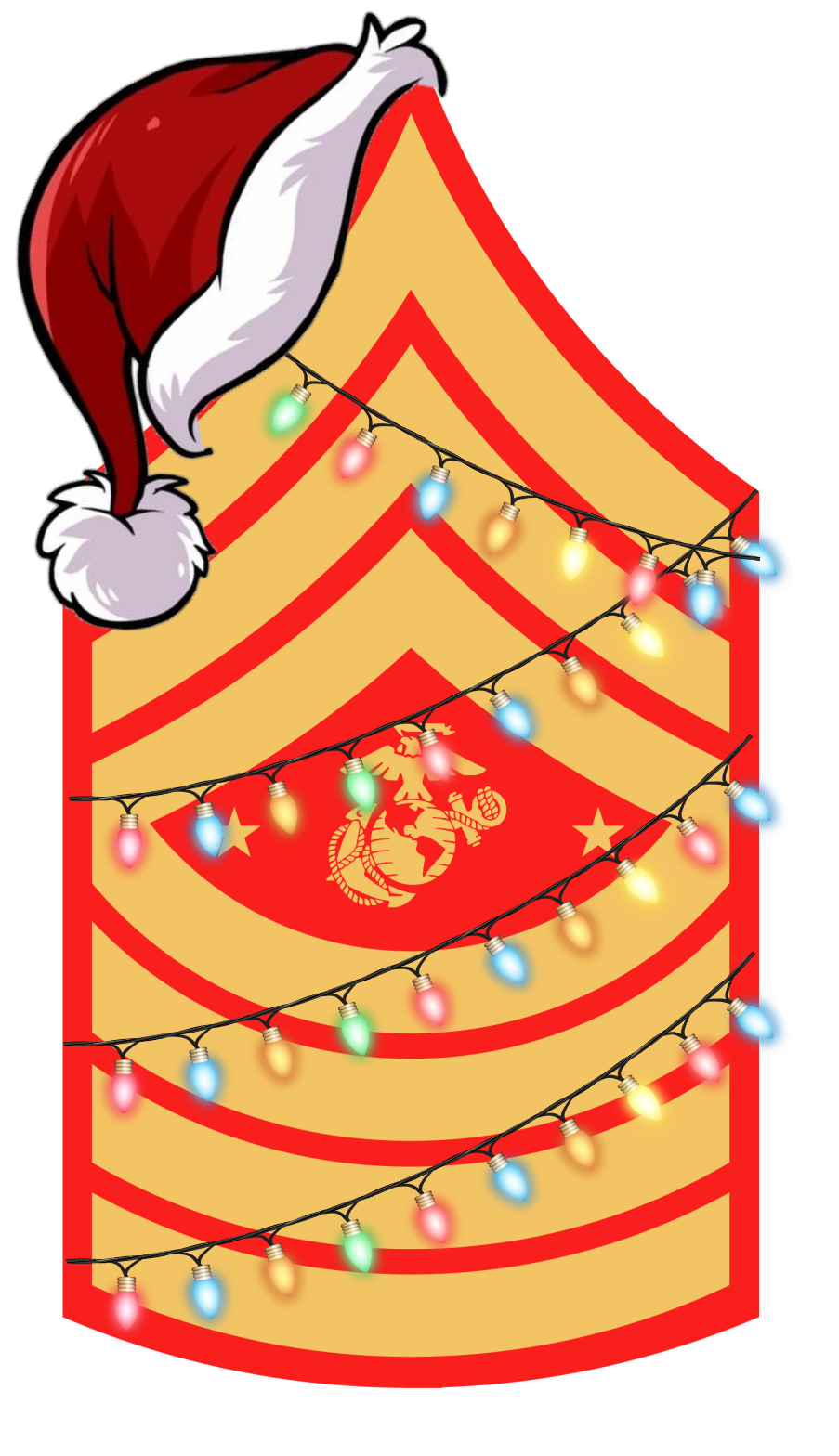 Military Rank Christmas Ornament