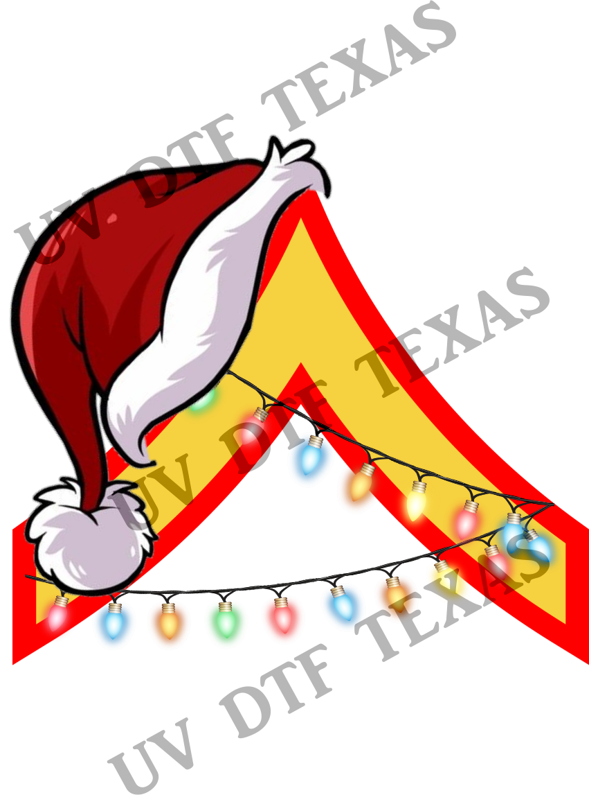 Military Rank Christmas Ornament