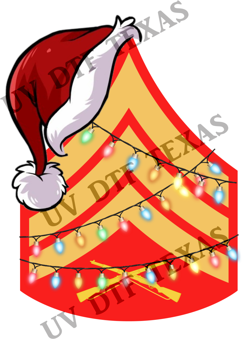 Military Rank Christmas Ornament