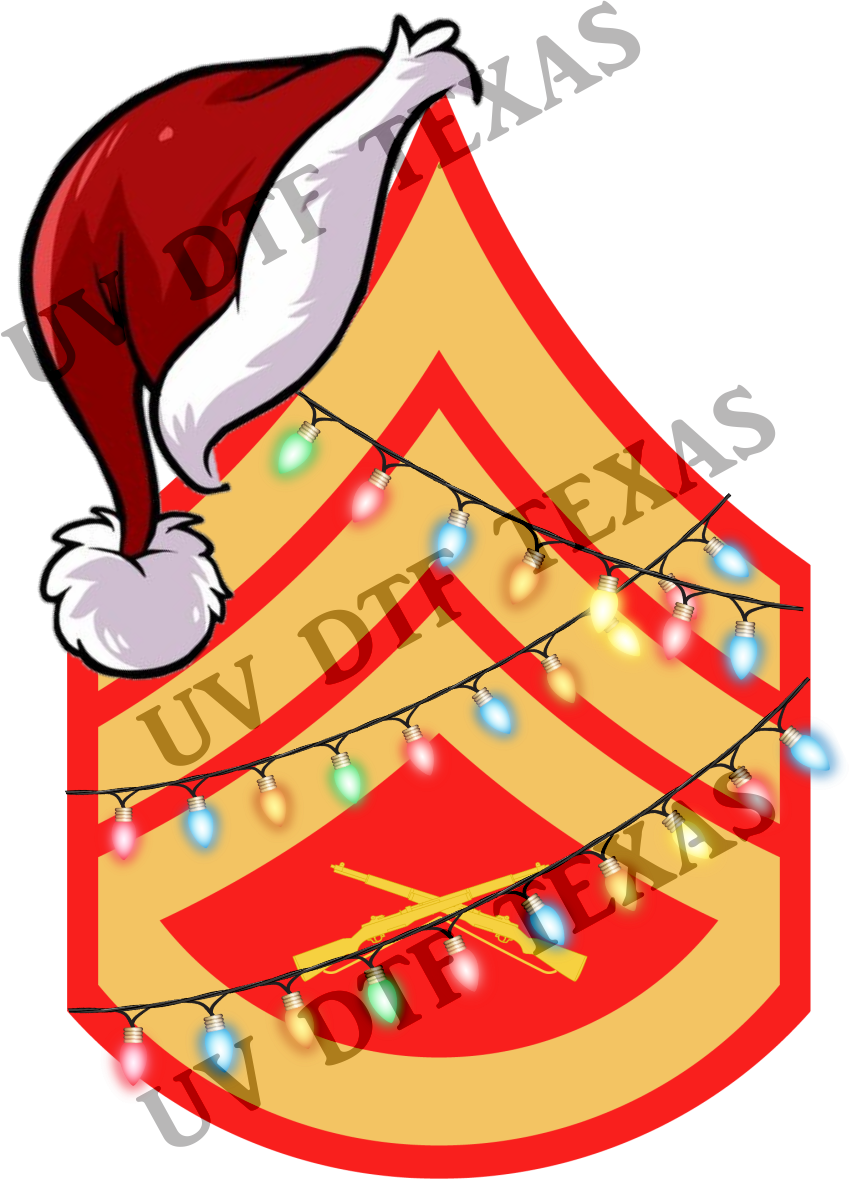 Military Rank Christmas Ornament