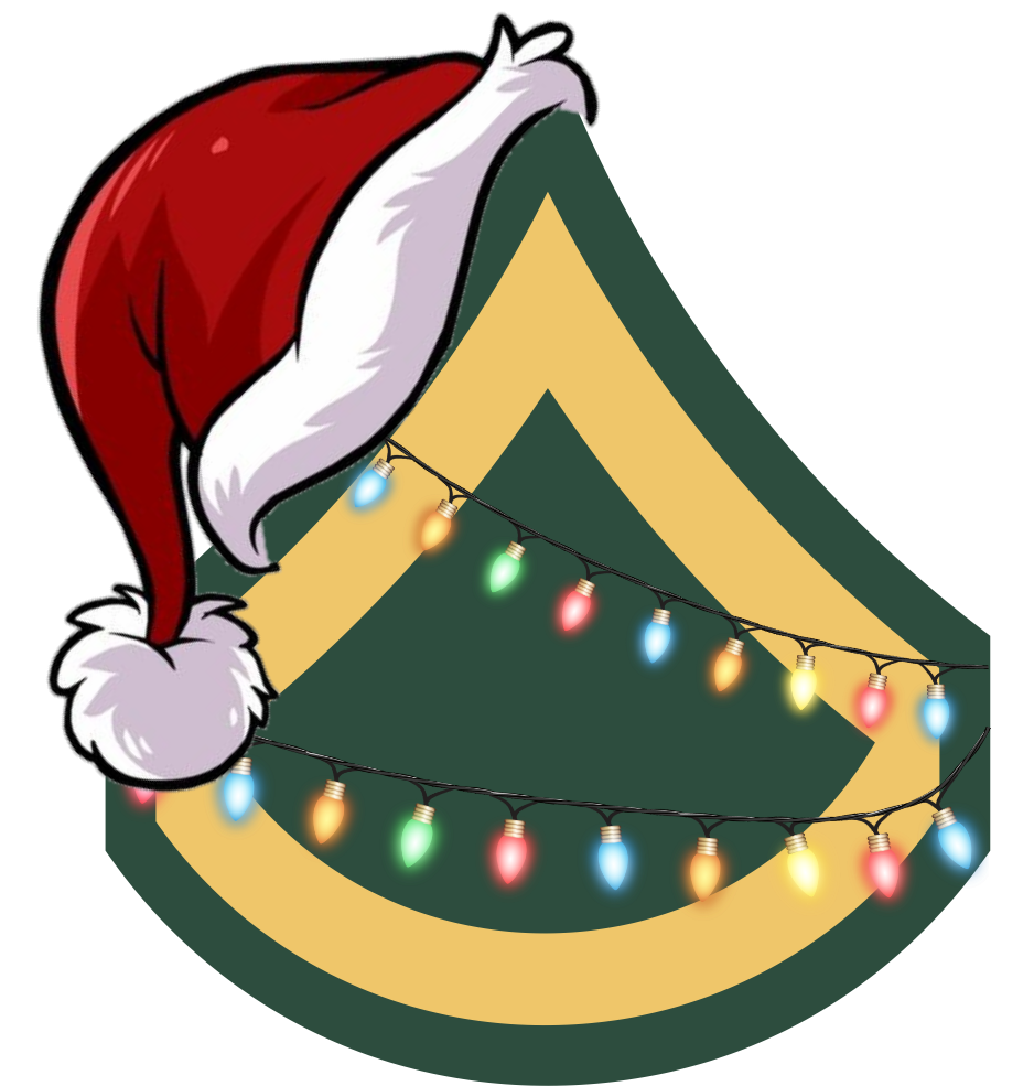 Military Rank Christmas Ornament