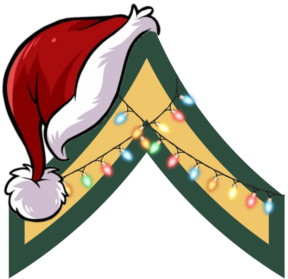 Military Rank Christmas Ornament