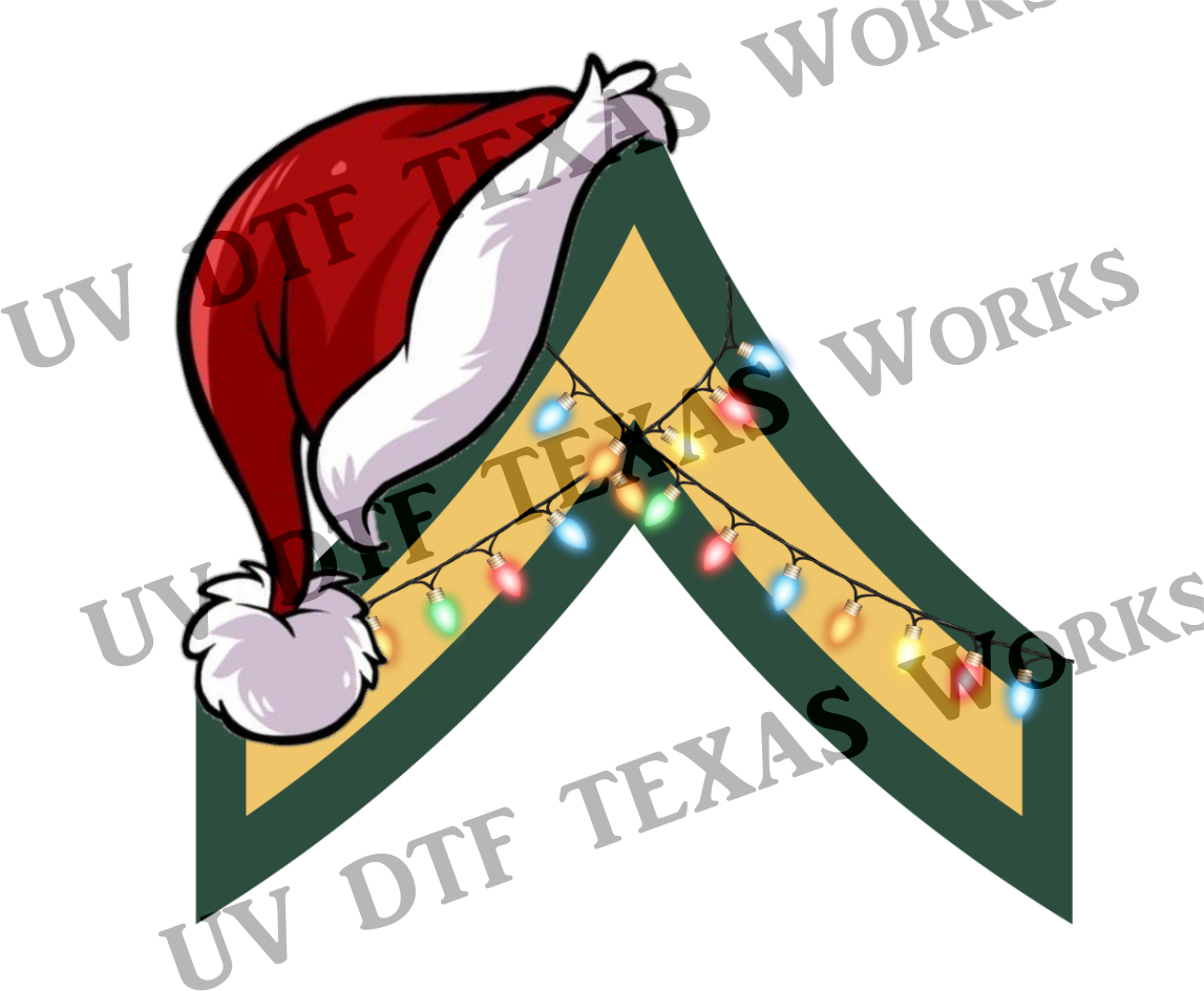 Military Rank Christmas Ornament