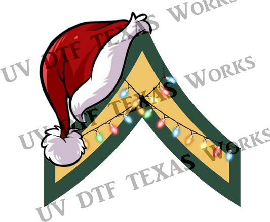Military Rank Christmas Ornament