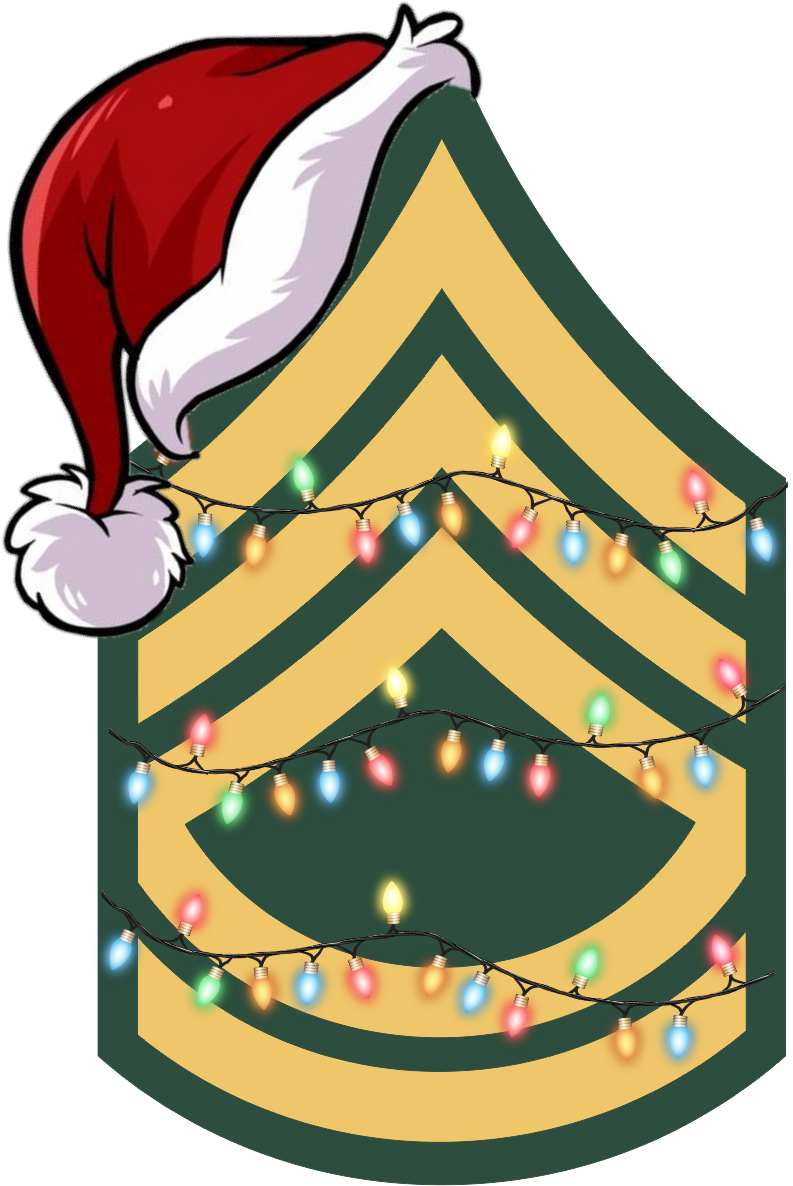 Military Rank Christmas Ornament