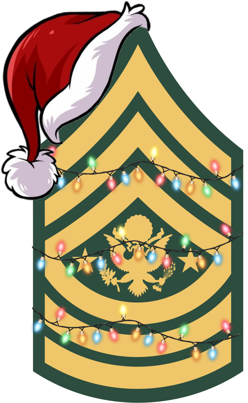 Military Rank Christmas Ornament