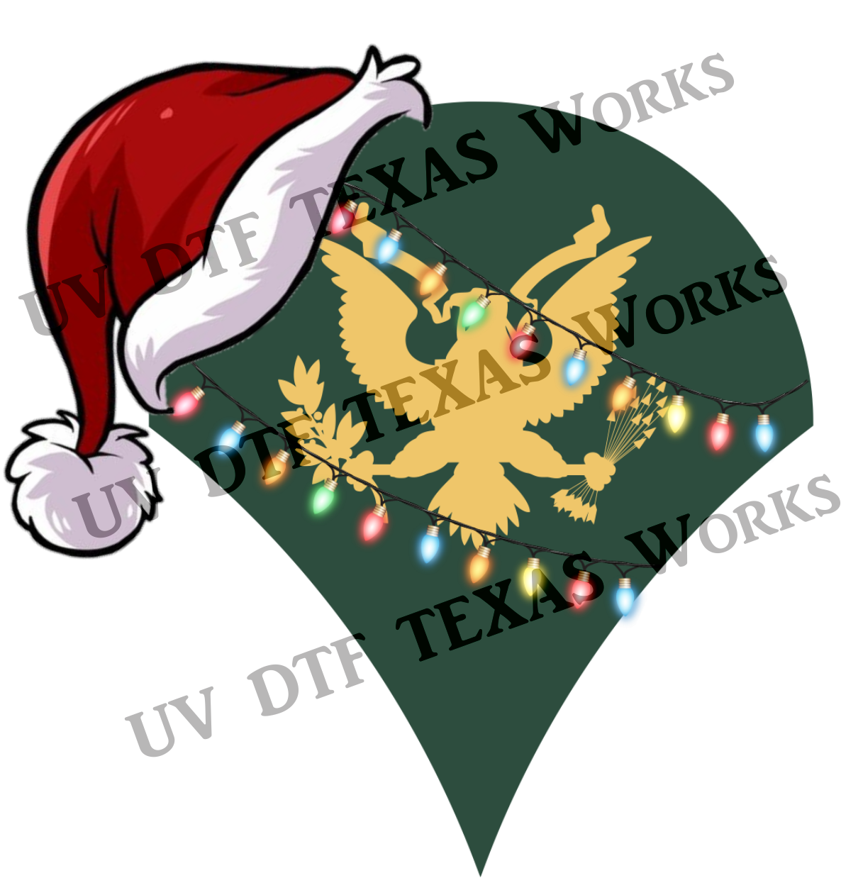Military Rank Christmas Ornament