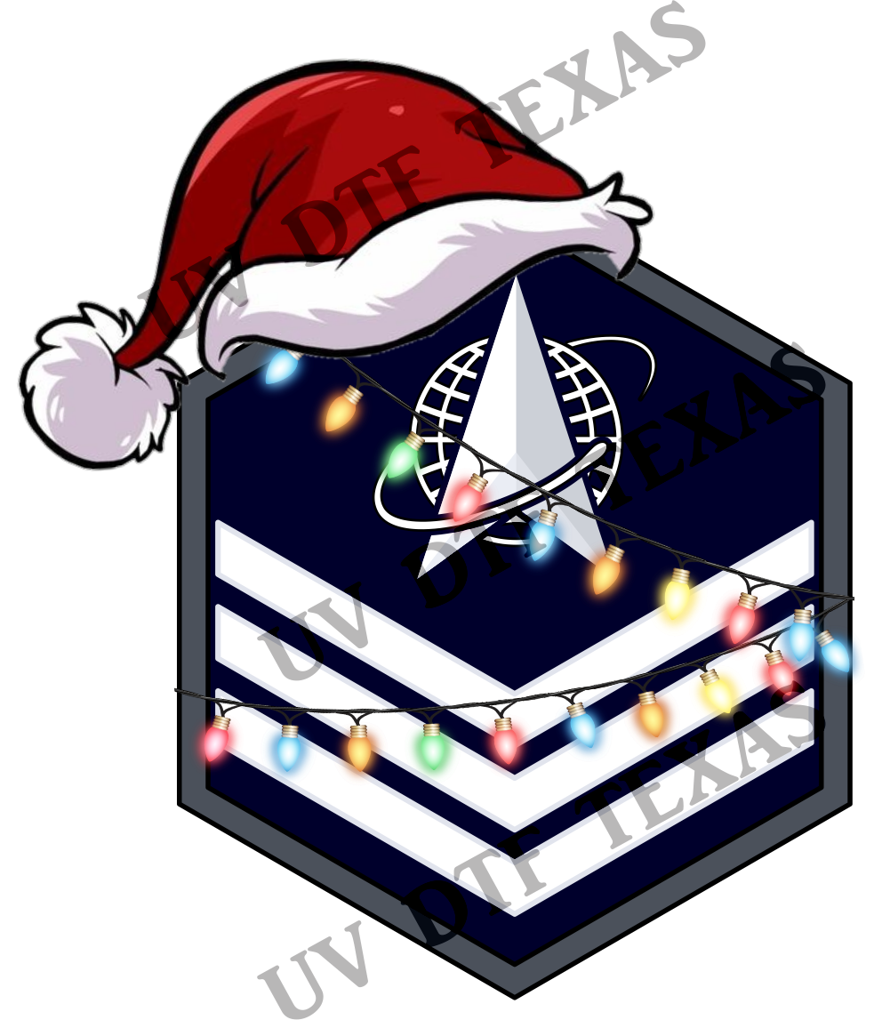Military Rank Christmas Ornament