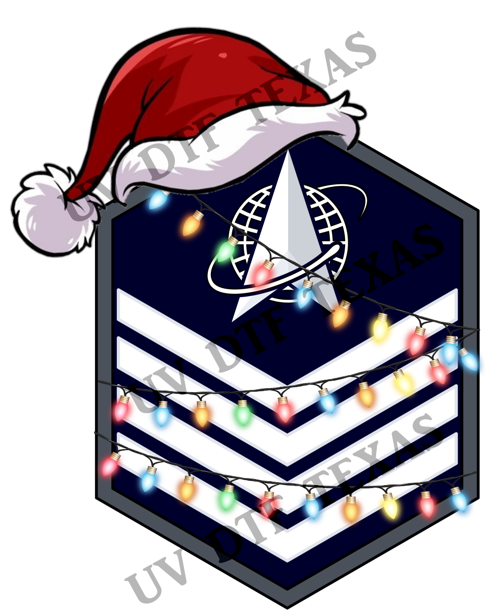 Military Rank Christmas Ornament
