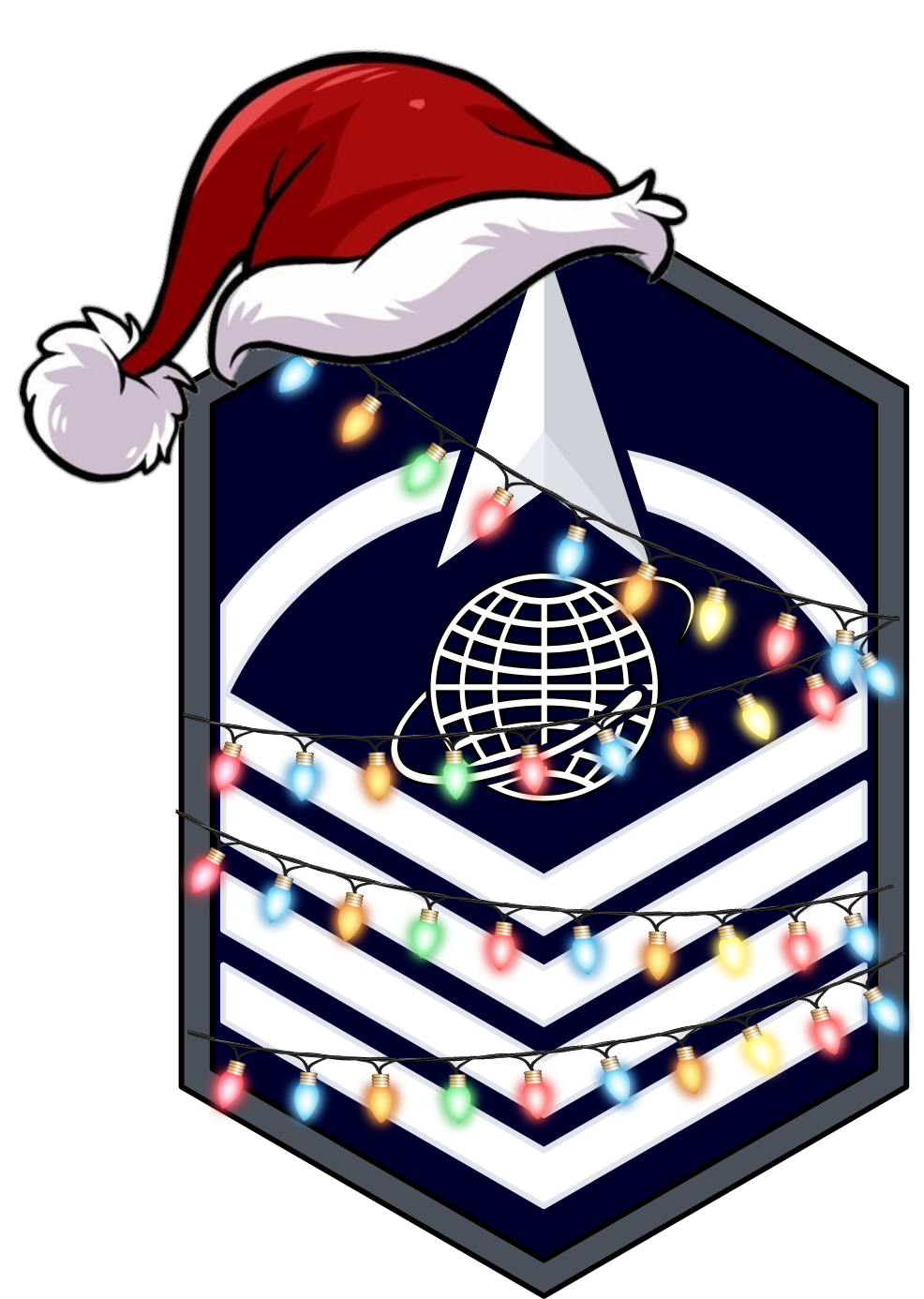 Military Rank Christmas Ornament