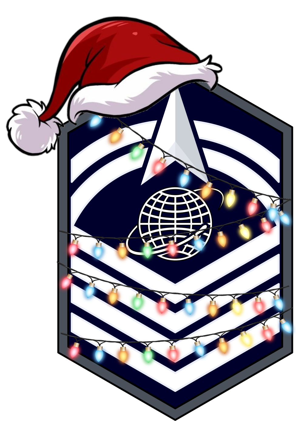 Military Rank Christmas Ornament