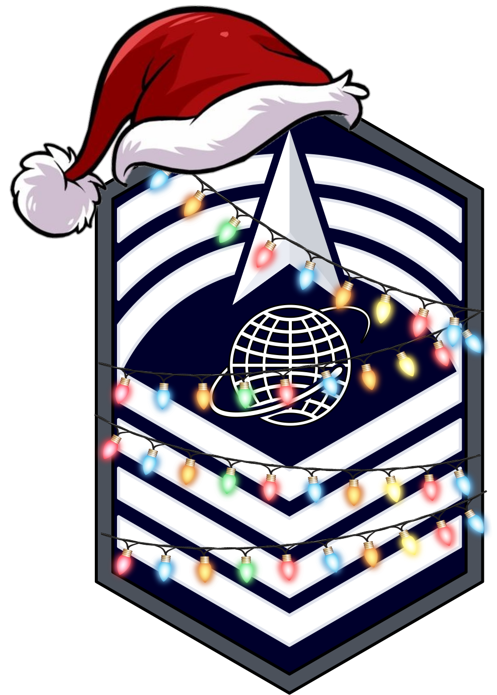 Military Rank Christmas Ornament