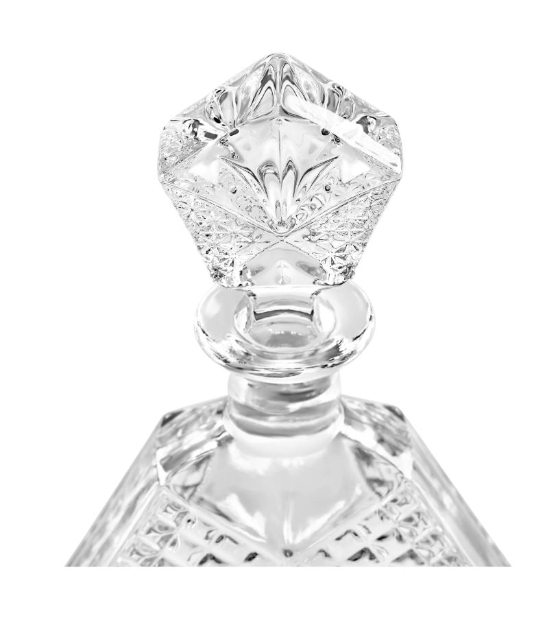 Triangle Whiskey Decanter 650mL UV DTF Printed