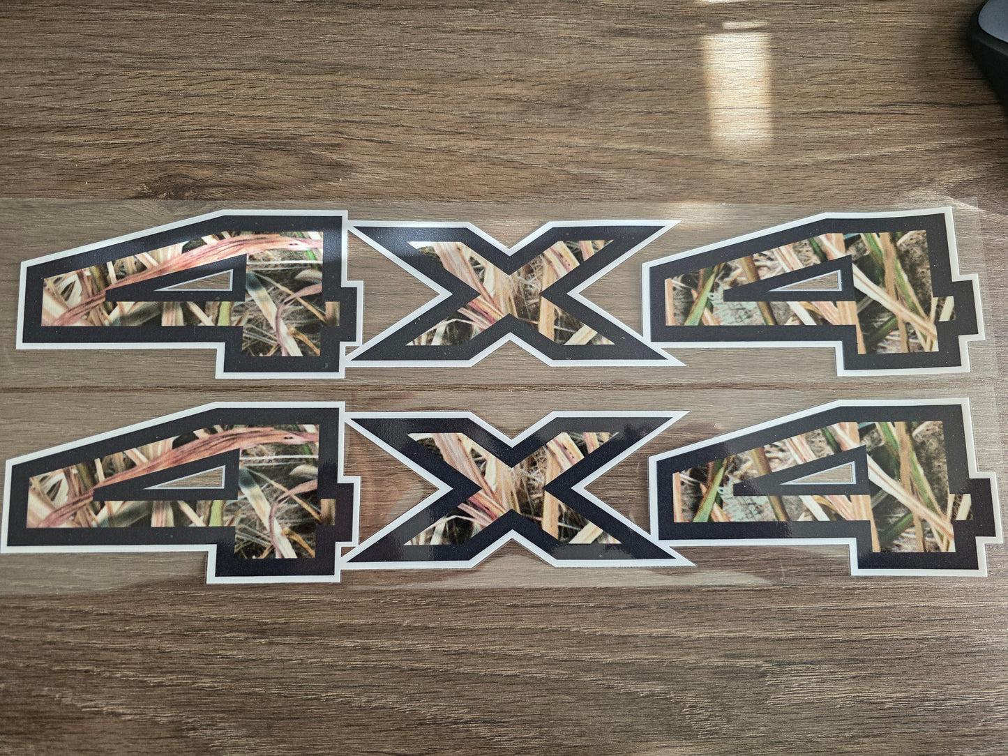 2pc 2015–2016 Ford F-150/F-250/F-350 4x4 Bed Decals – UV DTF Replacement Set