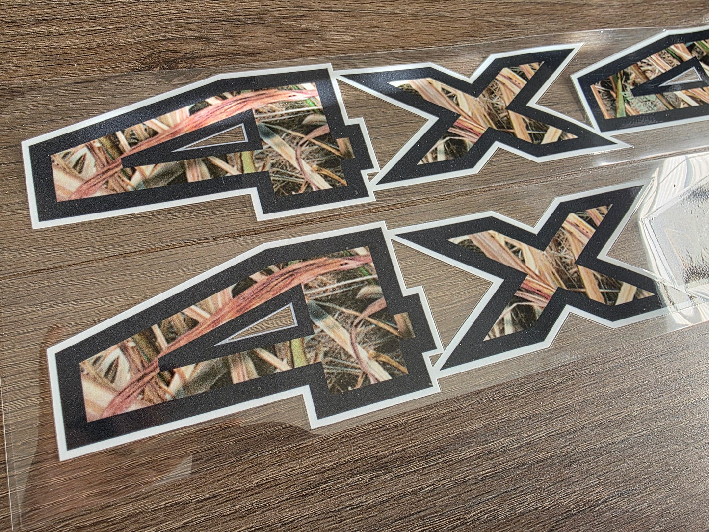 2pc 2015–2016 Ford F-150/F-250/F-350 4x4 Bed Decals – UV DTF Replacement Set