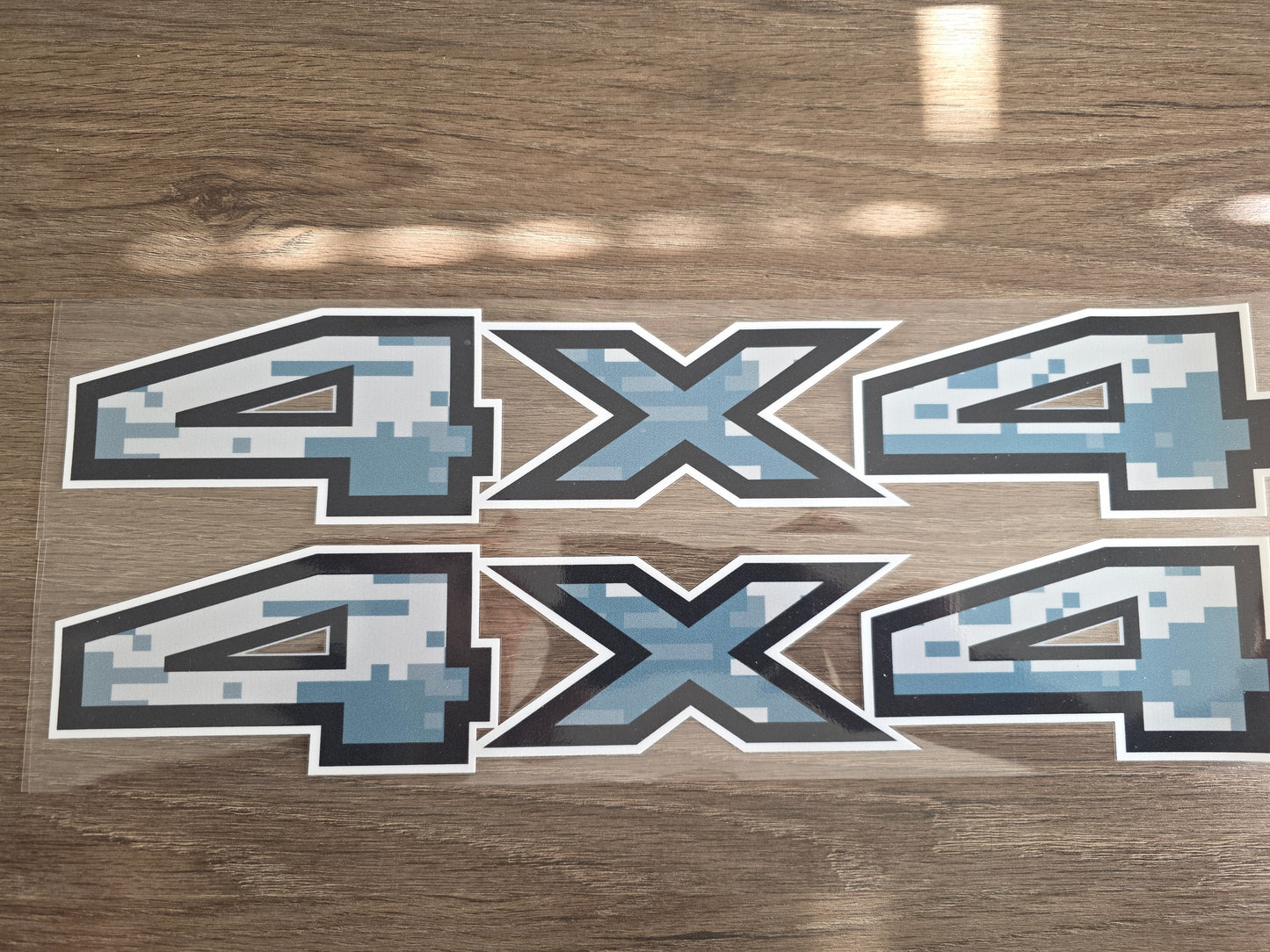 2pc 2015–2016 Ford F-150/F-250/F-350 4x4 Bed Decals – UV DTF Replacement Set